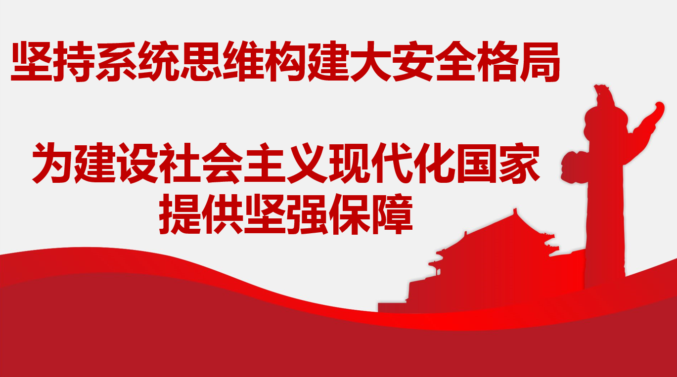 坚持系统头脑构建大清静名堂 为建设社会主义现代化国家提供顽强包管